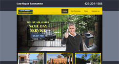 Desktop Screenshot of gatesrepairsammamish.com